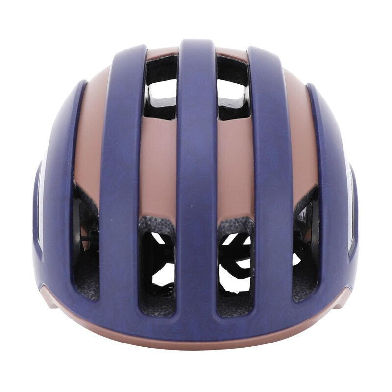 Auvray - Casque Avec Éclairage Intégré Aimante Usb Reglage Molette Auvray Safe In-mold - Casque - Bleu|marron - M/57 Cm - Decathlon