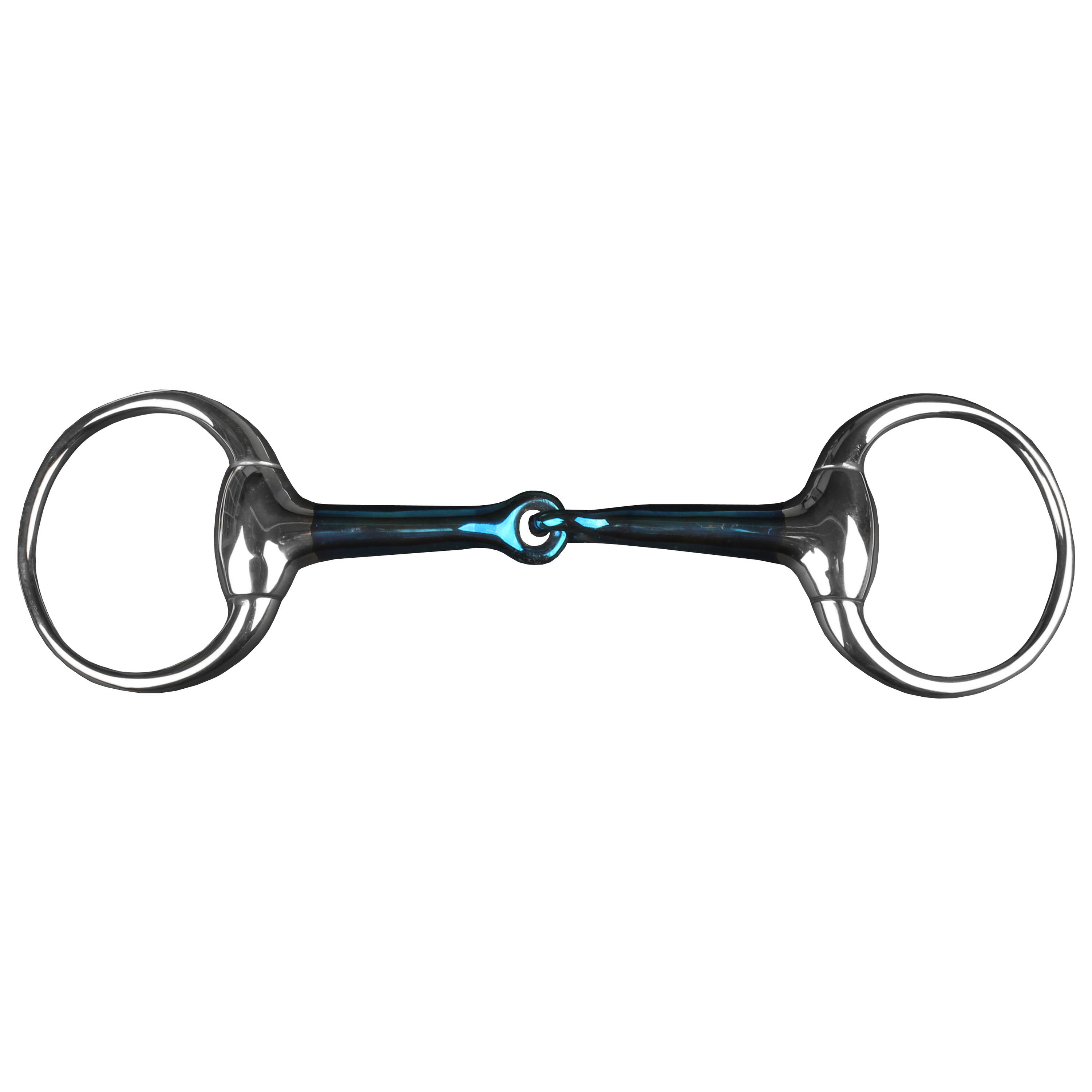 Horka - Mors 2 Anneaux Pour Cheval Fer Doux Horka - Mors - Bleu - Decathlon