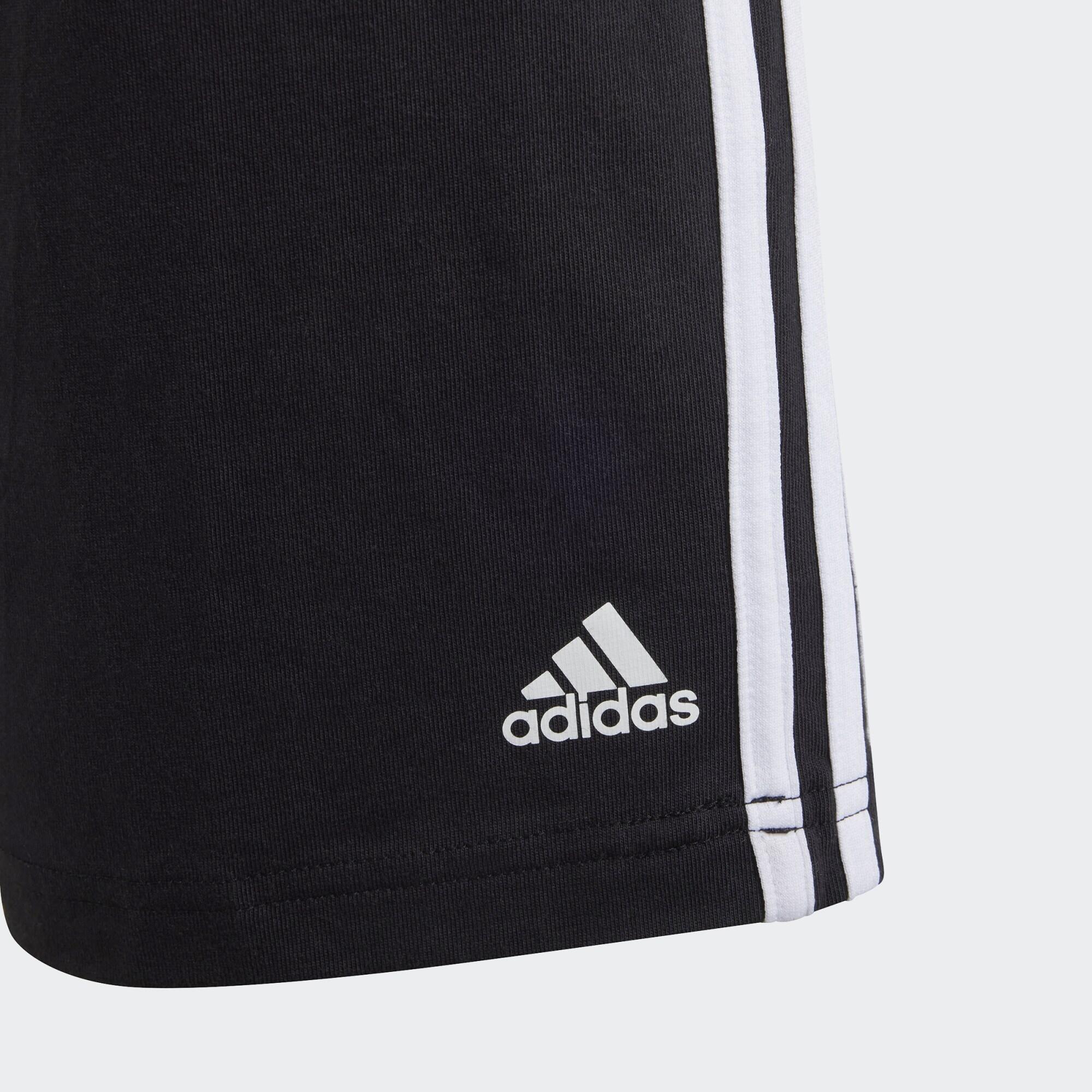 Essentials 3-Stripes Knit Shorts 5/7