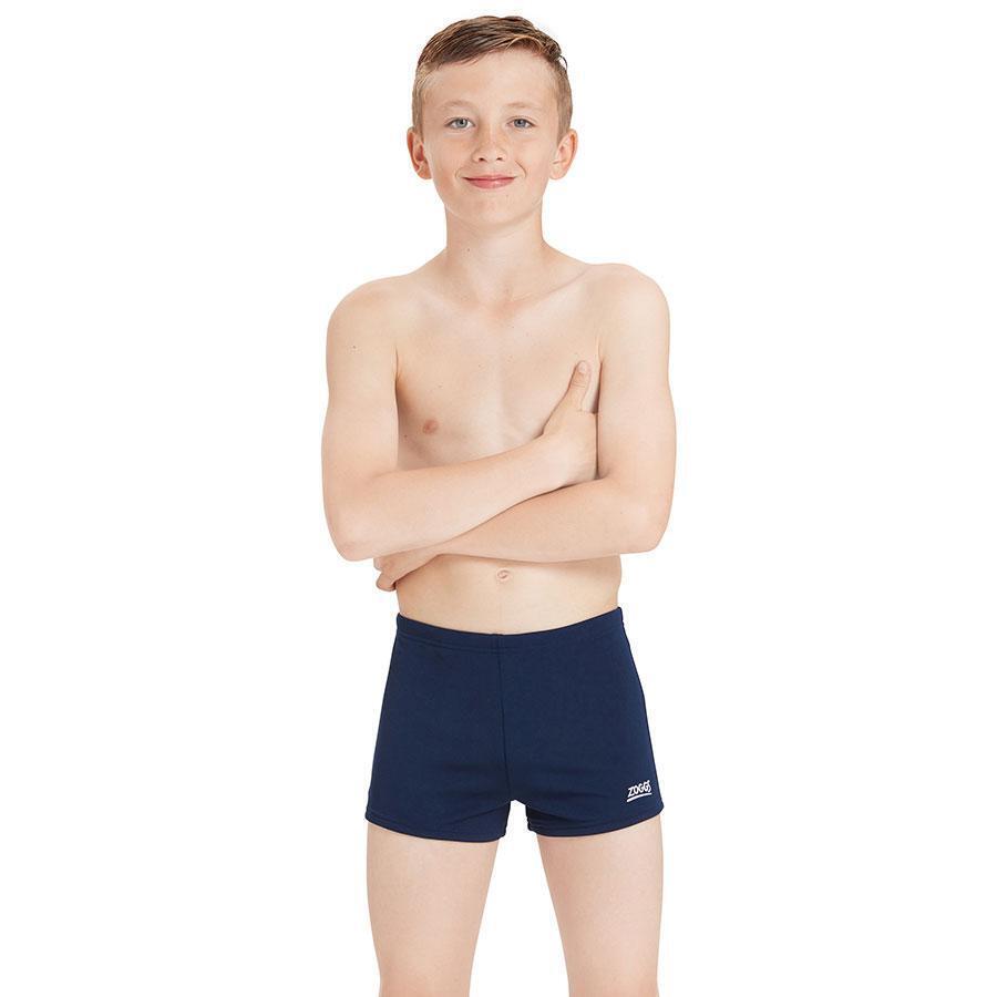 Zoggs Ecodura Boys Cottesloe Hip Racer - Navy - Size 23