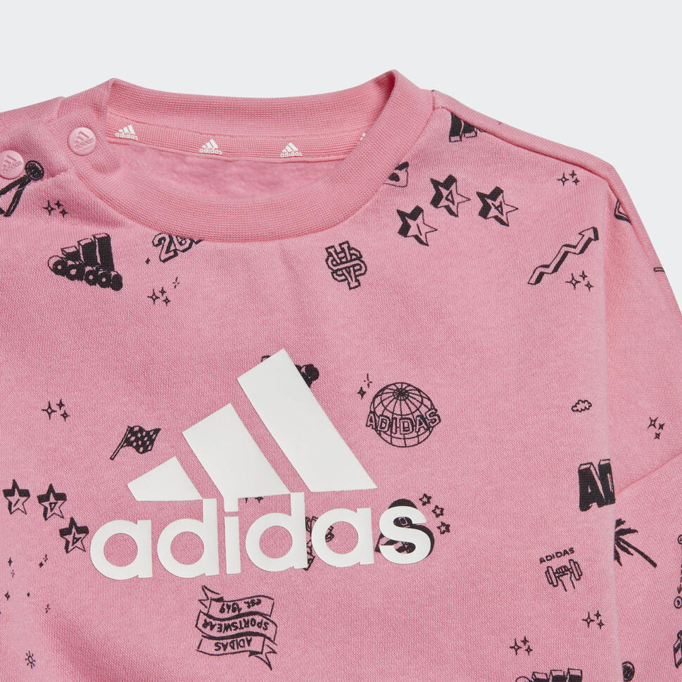 Zestaw Brand Love Crew Sweatshirt Set Kids