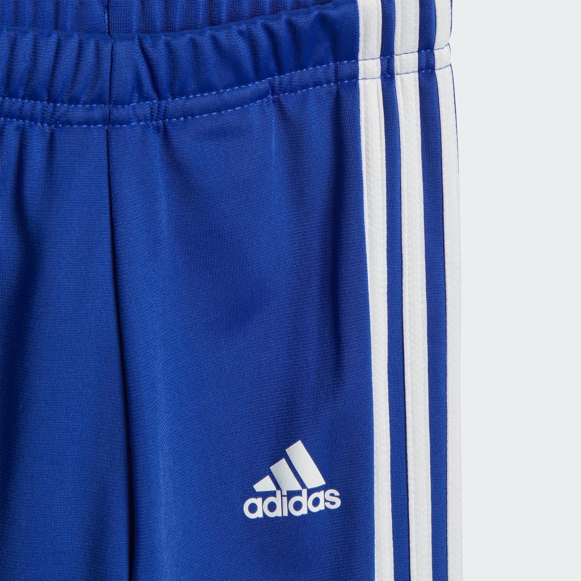 Tiberio 3-Stripes Colorblock Shiny Trainingspak Kids 5/5