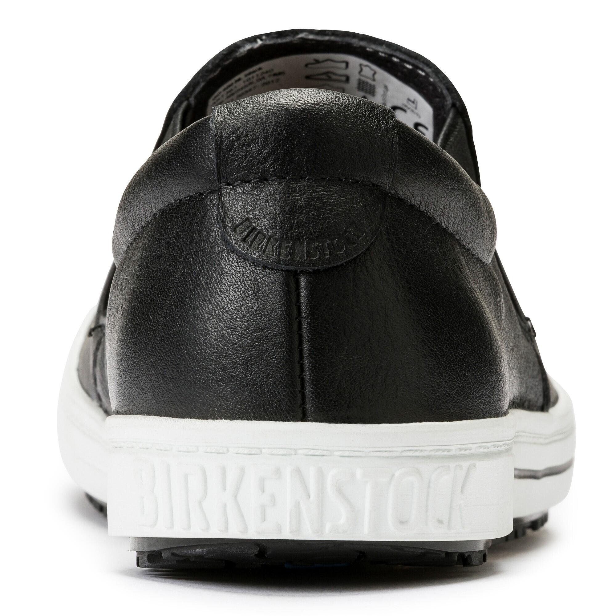 Baskets cuir naturel Birkenstock QO400 6/7