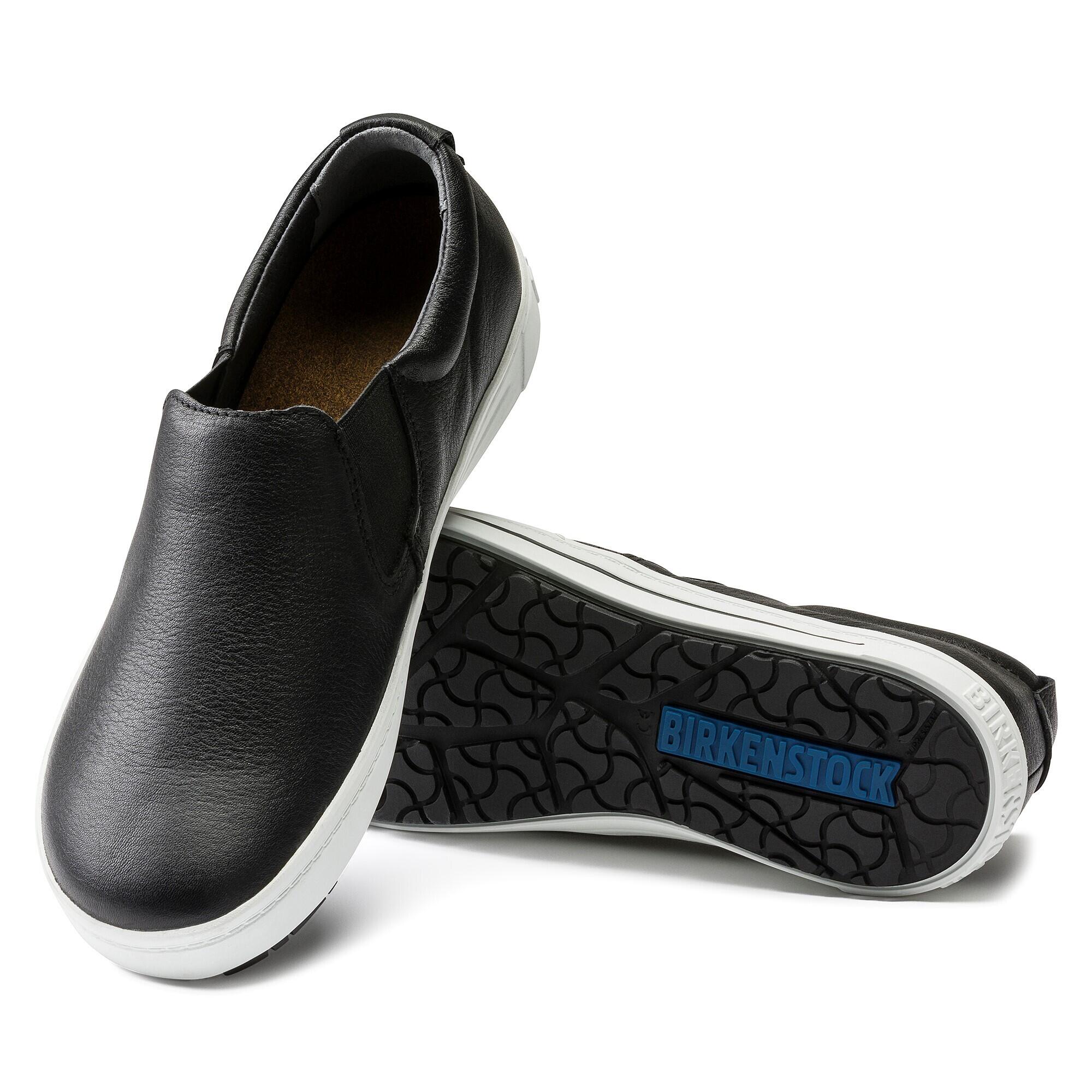 Baskets cuir naturel Birkenstock QO400 4/7