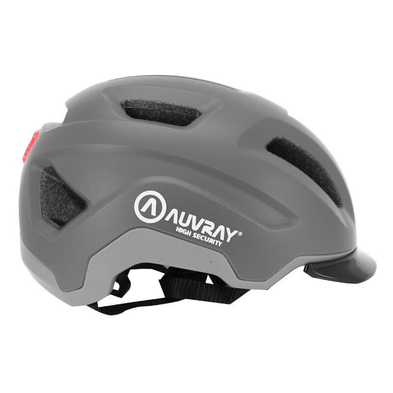 Fahrradhelm mit integrierter Beleuchtung usb-Magnet Auvray Premium In-mold