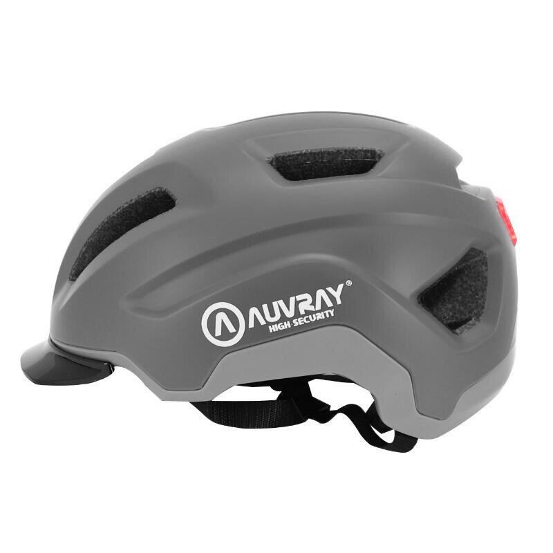 Fahrradhelm mit integrierter Beleuchtung usb-Magnet Auvray Premium In-mold