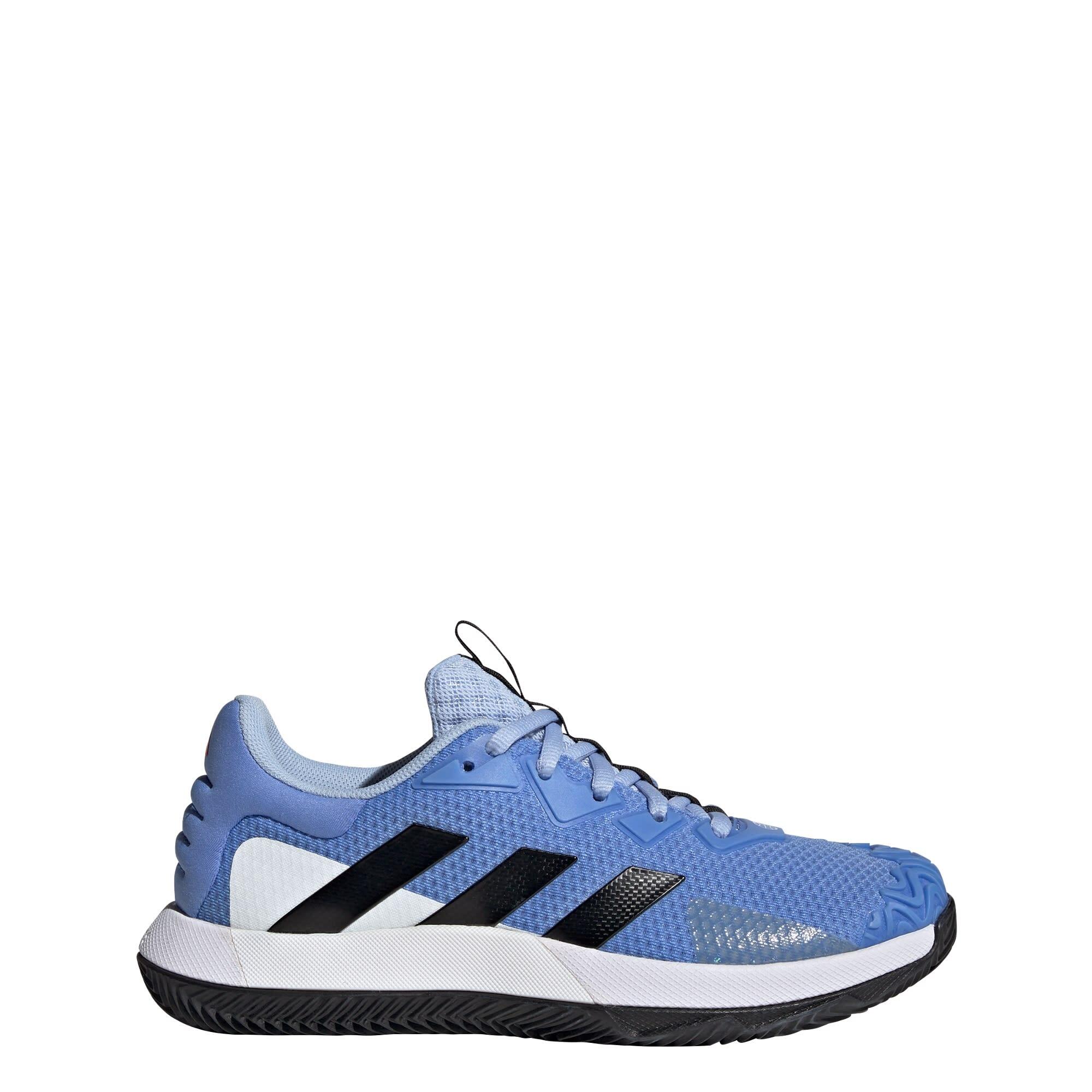 Adidas - Chaussure De Tennis Solematch Control Terre Battue - Chaussures De Sport - Blanc|bleu|noir - 45 - Decathlon