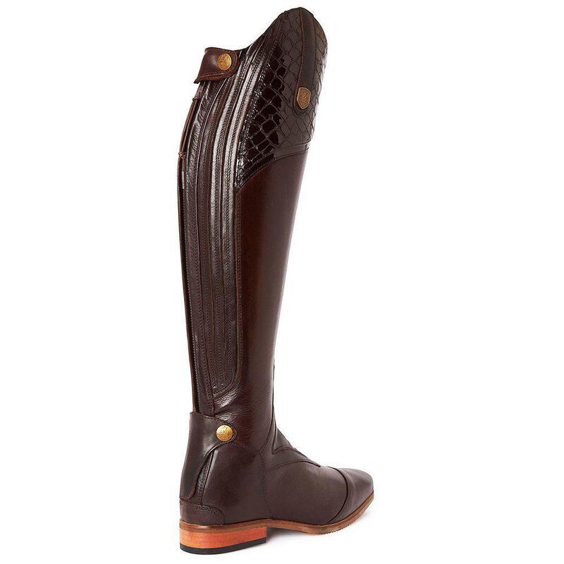 Bottes d'équitation femme en cuir Mountain Horse Sovereign Lux TN Tall Narrow