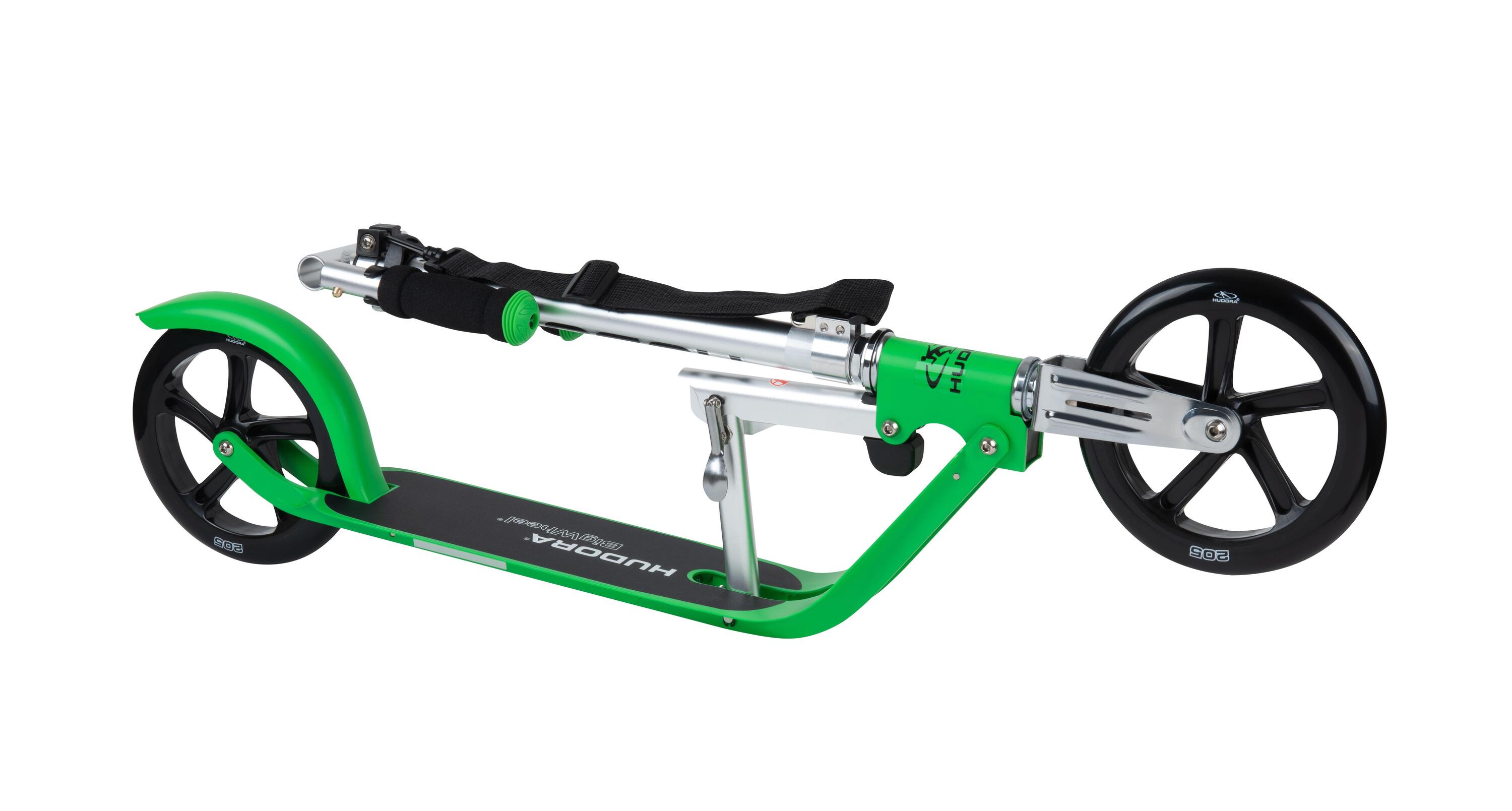 BigWheel® 205 Pure - Scooter Step voor kinderen en jeugd - Groen 3/7