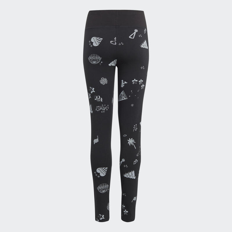 Leggings Brand Love Allover Print Junior