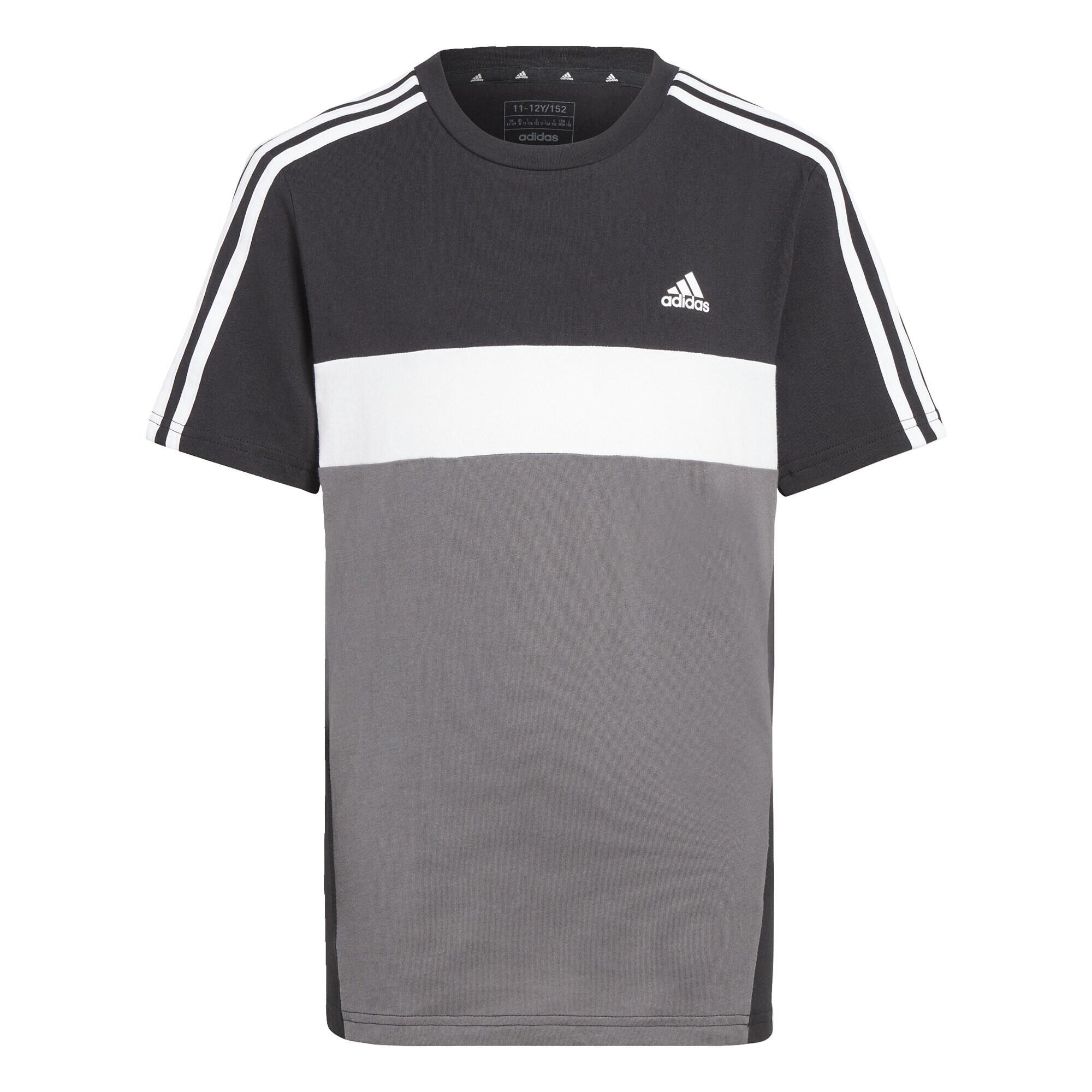 Tiberio 3-Stripes Colorblock Cotton Tee Kids 2/7