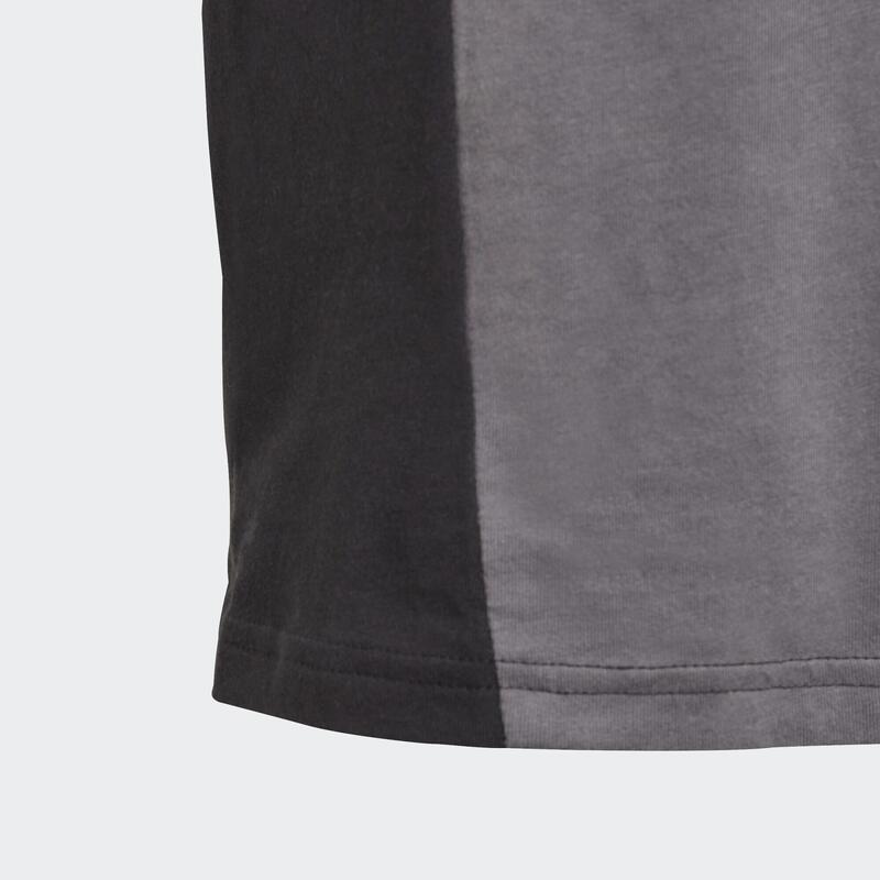 Tiberio 3-Stripes Colorblock Cotton Tee Kids