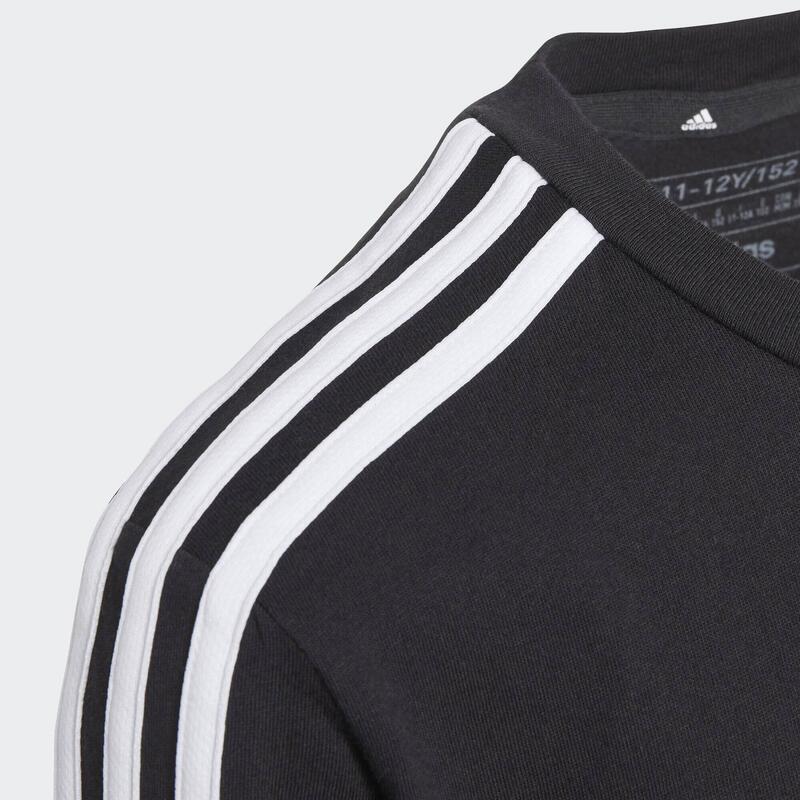 Tiberio 3-Stripes Colorblock Cotton Tee Kids