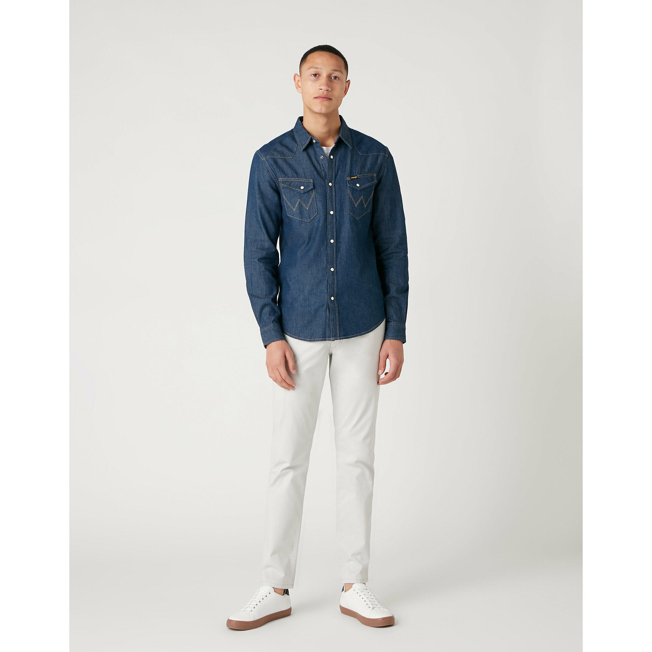 Chemise Wrangler Western Stone 2/7
