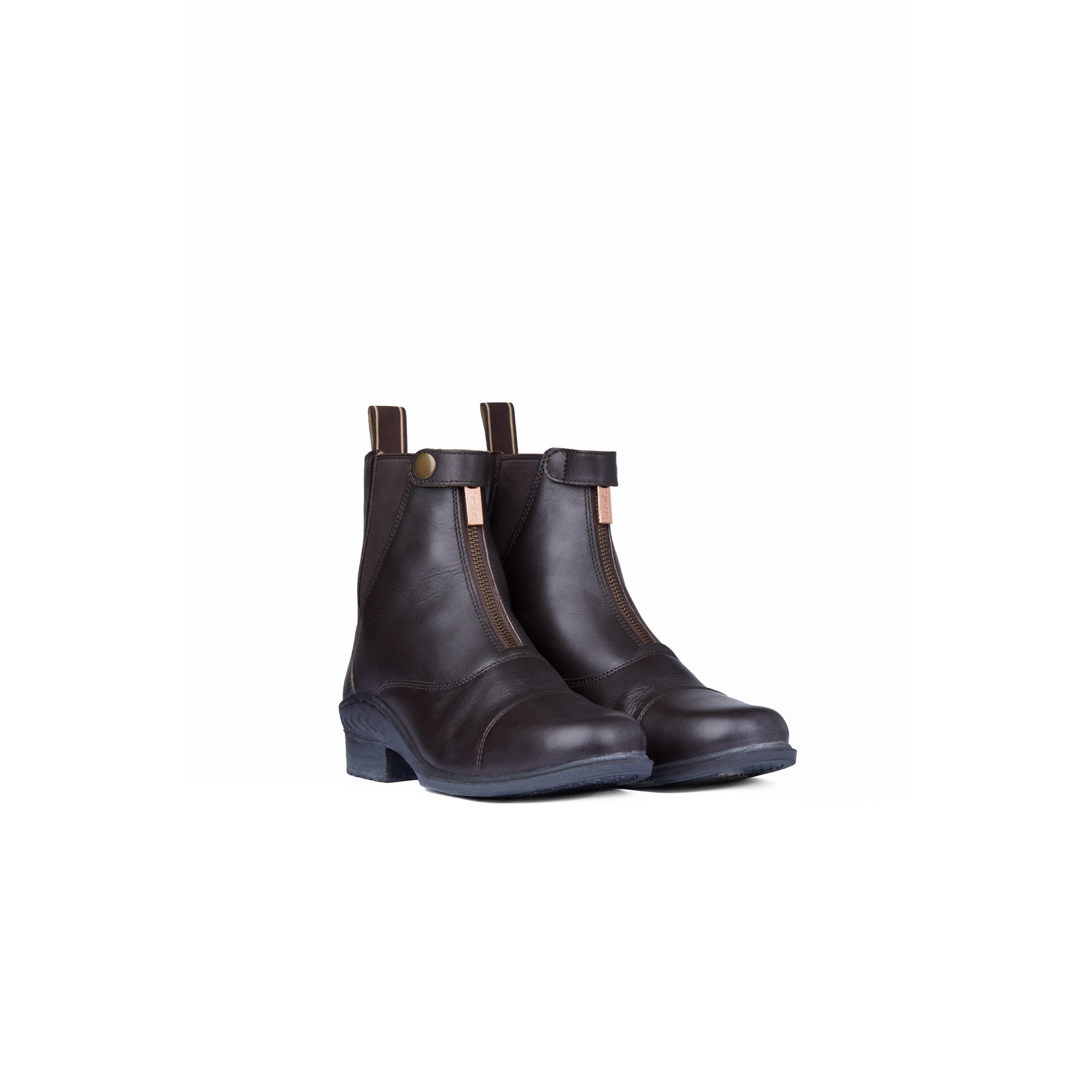 Stivali da equitazione con zip anteriore Horze Rose Jodphur 2/5