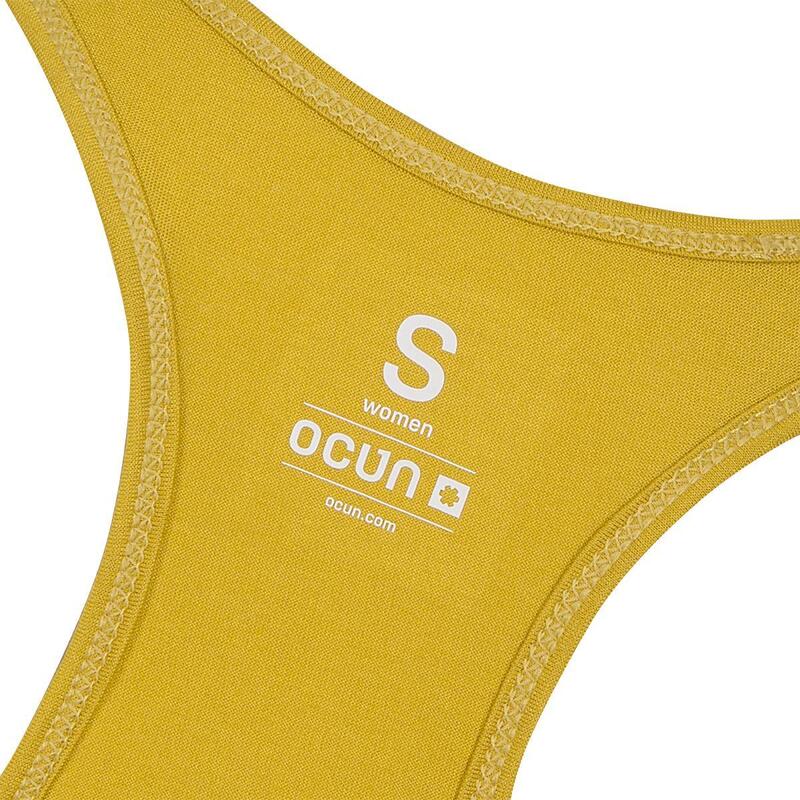 Damen-Sport-BH Ocun Fiona yellow