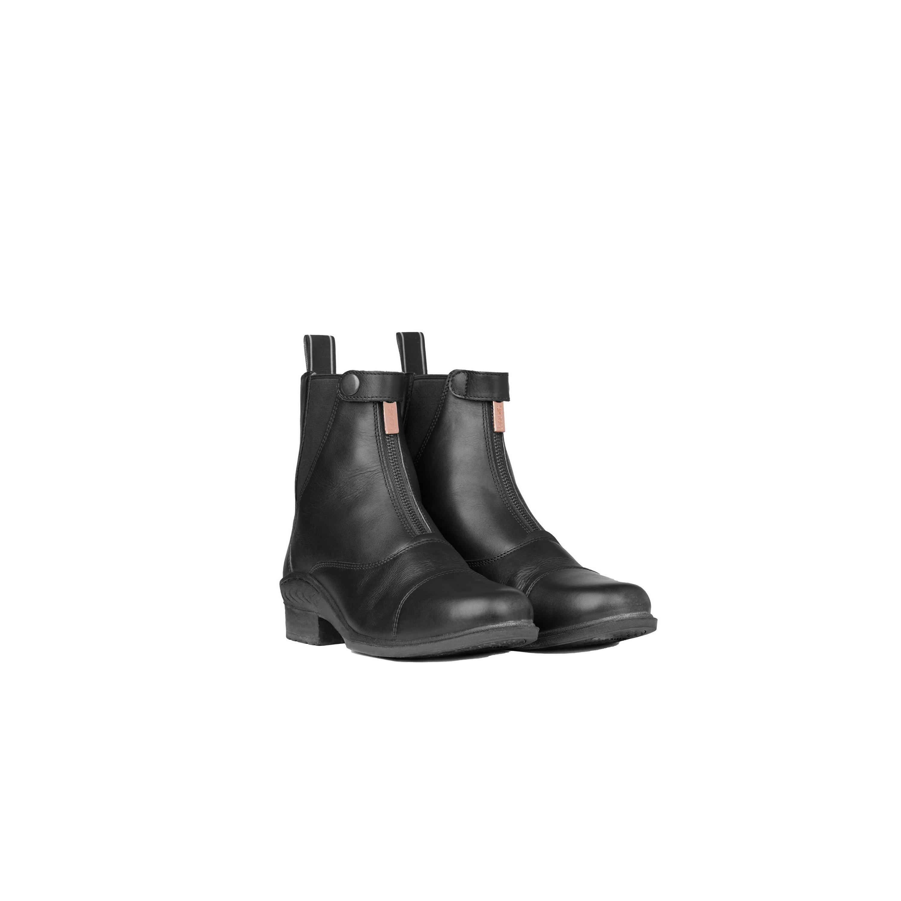 Botas de montar com fecho de correr à frente Horze Rose Jodphur 2/5