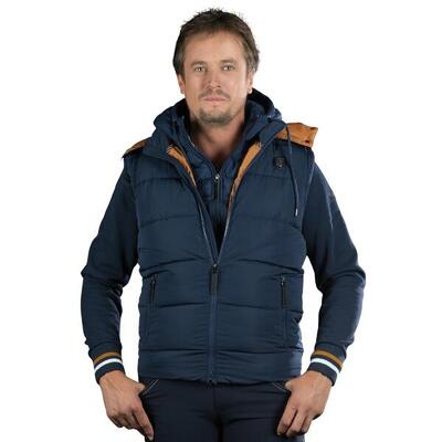 Mouwloos donsjack flags&cup parkano