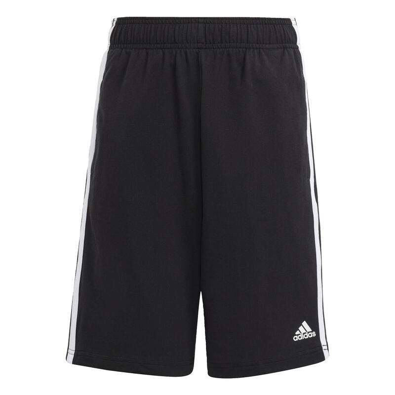 Essentials 3-Stripes Knit Shorts