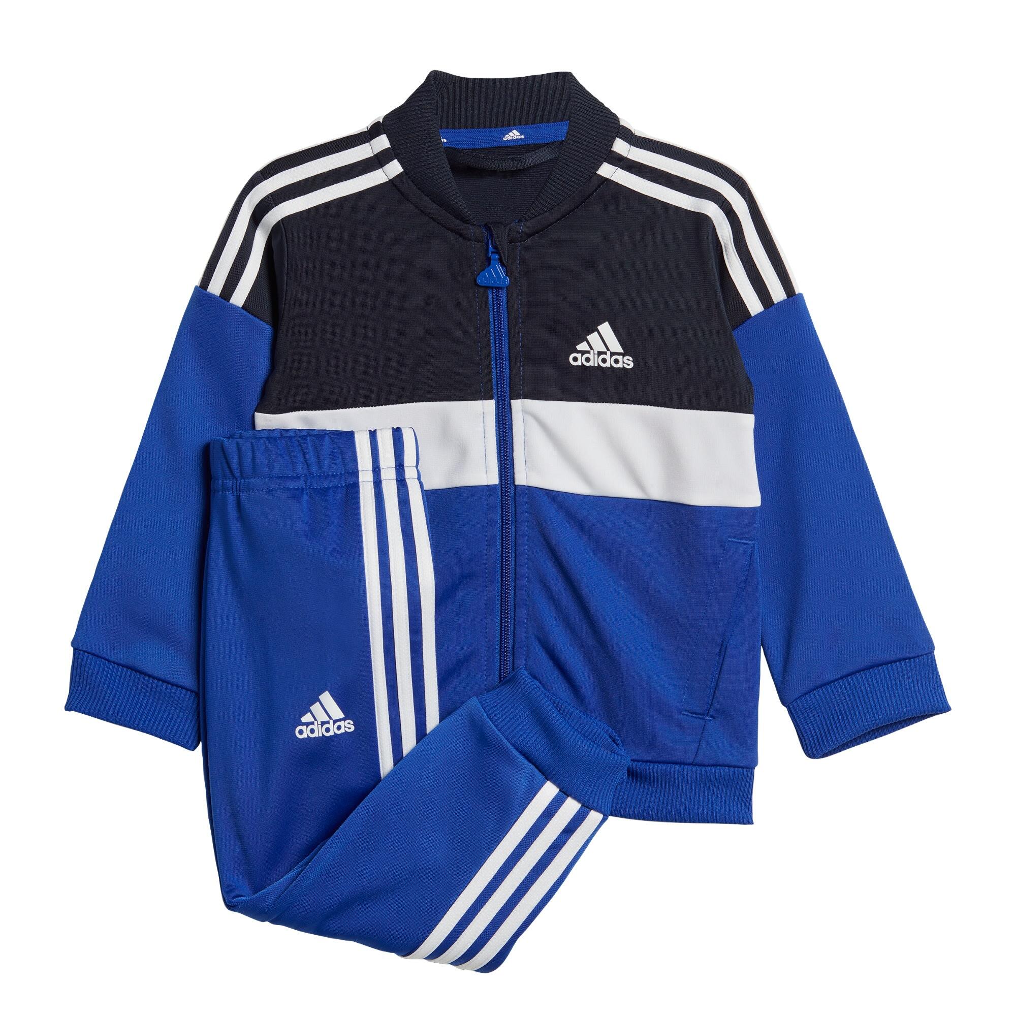 ADIDAS Tiberio 3-Stripes Colorblock Shiny Track Suit Kids