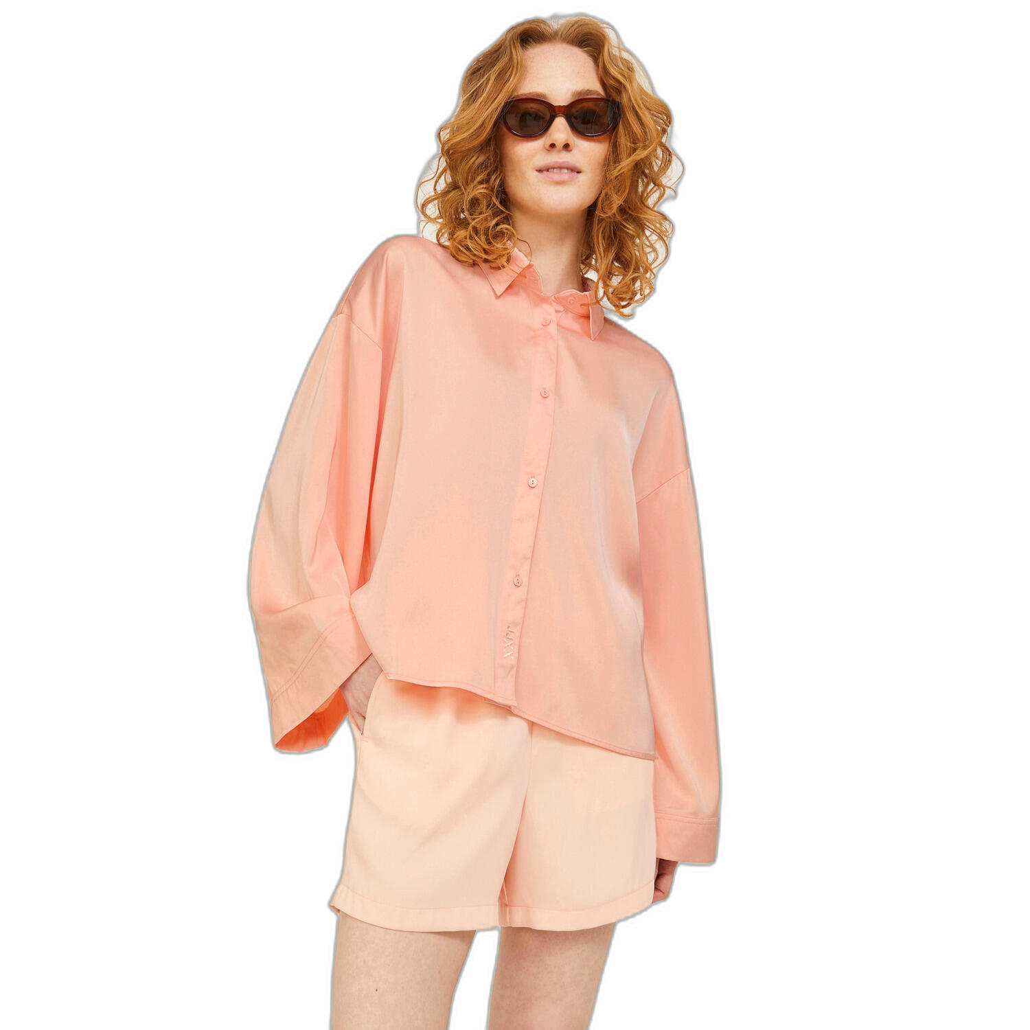 Dames oversized shirt JJXX Jxpari Shine 3/7