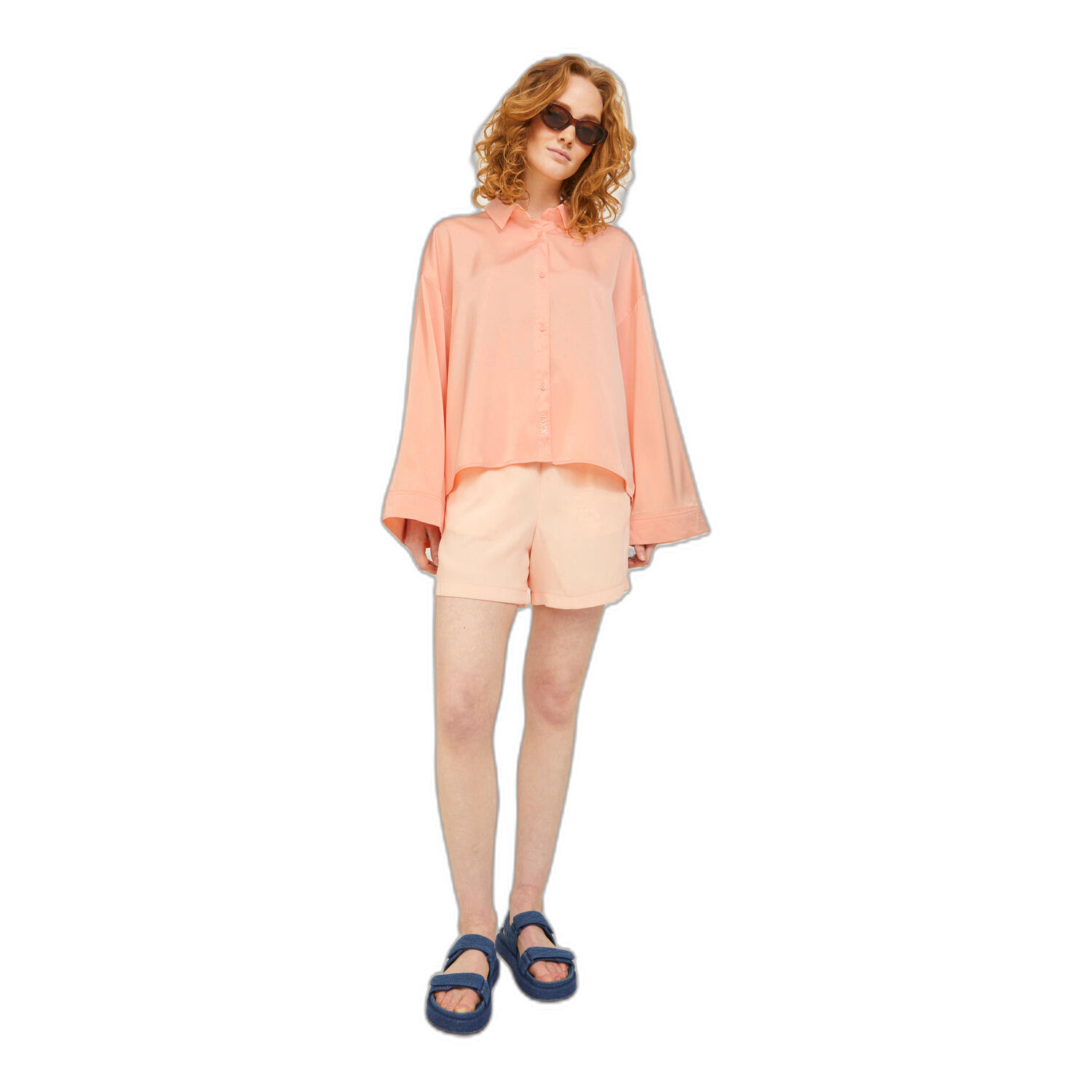 Dames oversized shirt JJXX Jxpari Shine 2/7