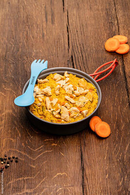 Pasto Liofilizzato (566) Pollo Al Curry Con Riso 150G