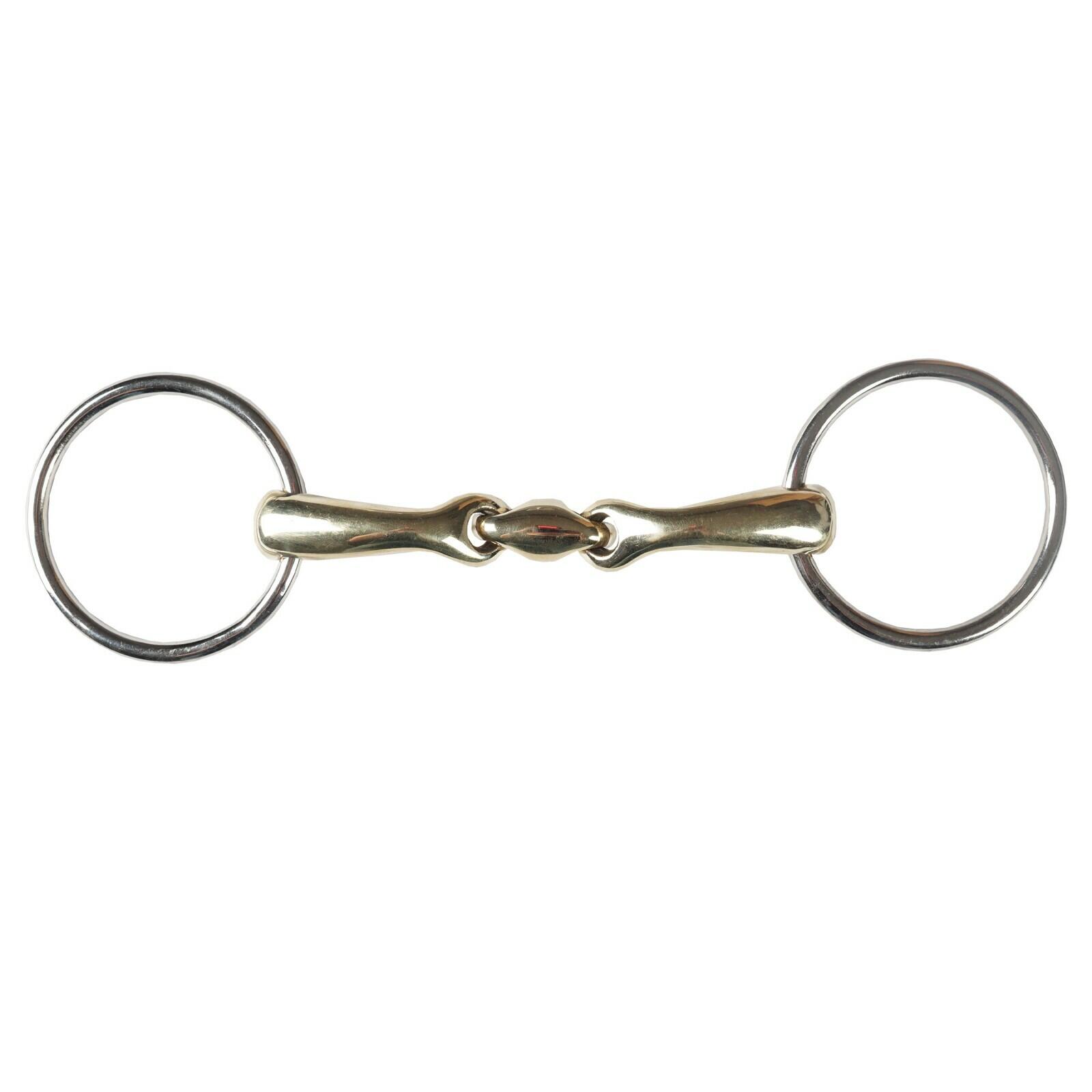 HORKA 2-rings paardenbit met dubbele scharnier Horka Anatomic