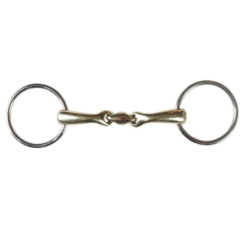 2-rings paardenbit met dubbele scharnier Horka Anatomic