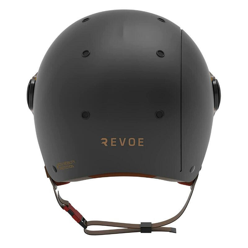 Casco con visiera regolabile, protezione per le orecchie rimovibile Revoe Premium