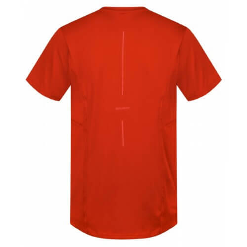 T-shirt Telly M voor heren functioneel Cooldry - Donker Rood