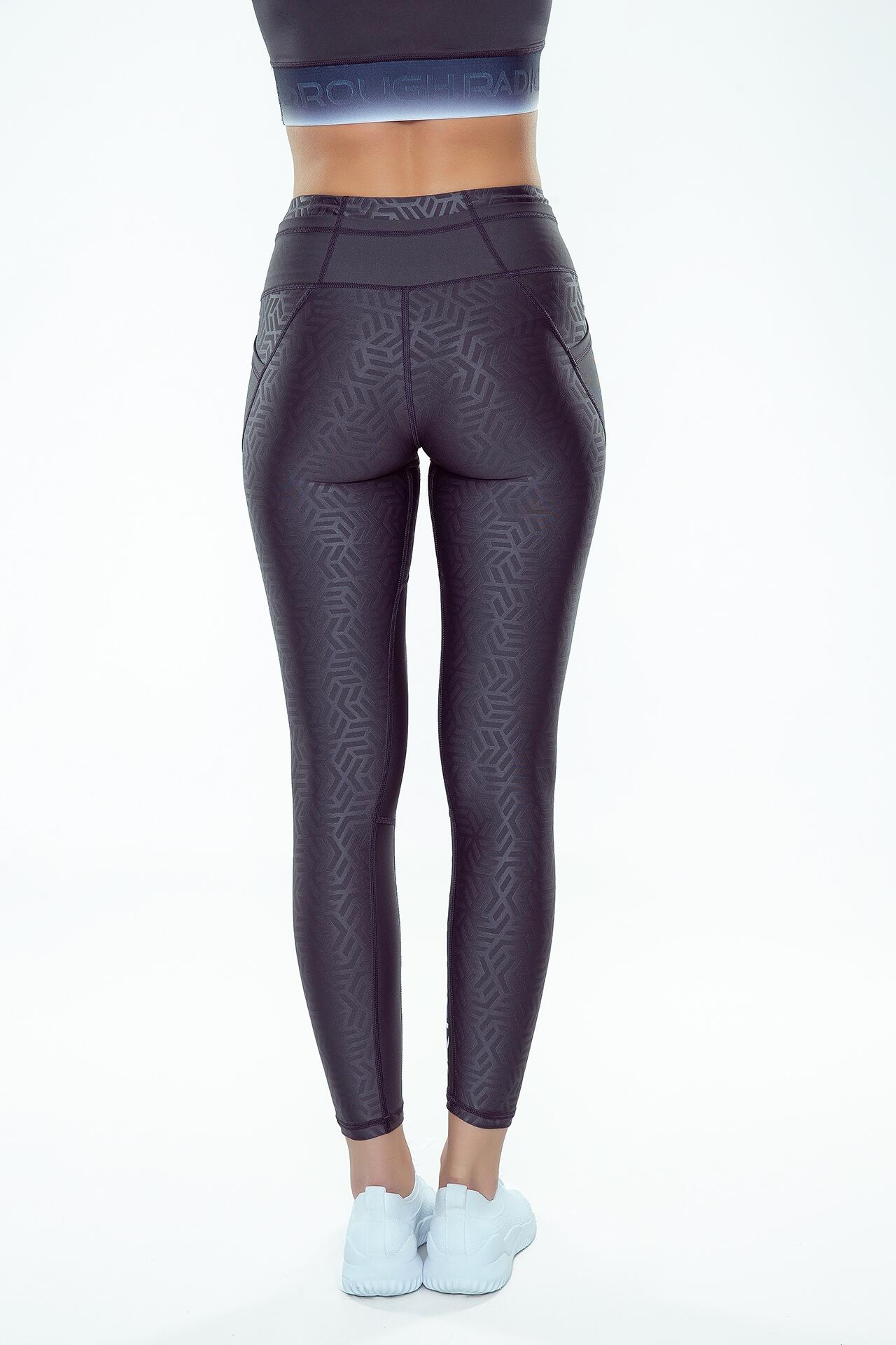 Getry damskie legginsy szybkoschnące treningowe Rough Radical Speed X II 4/6