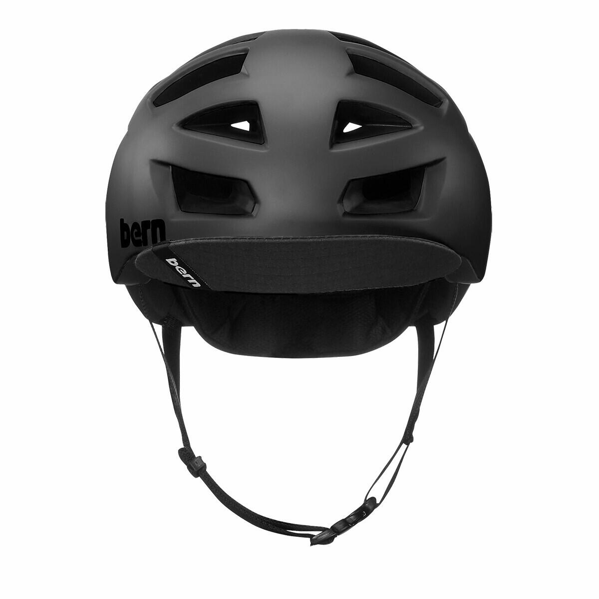 Casco da bicicletta Bern Allston con visiera girevole