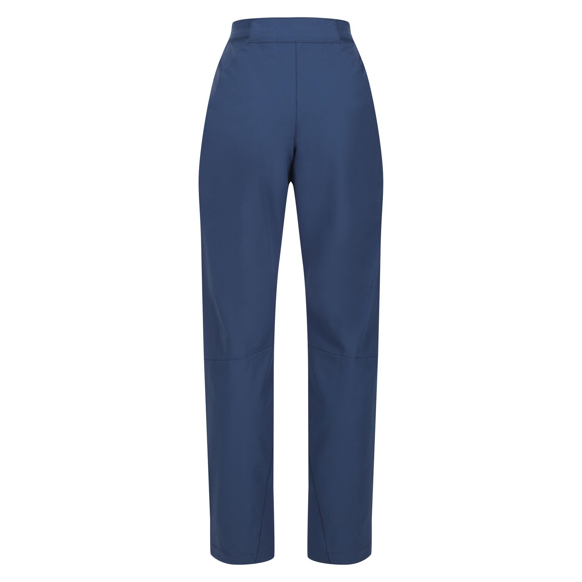 Pantalón senderismo mujer regatta Questra V, azul oscuro 2/5