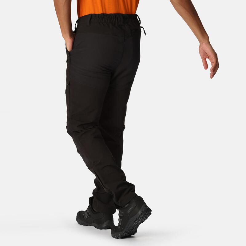Pantalón hombre rodilleras reforzadas bolsillos cremallera Regatta Questra V