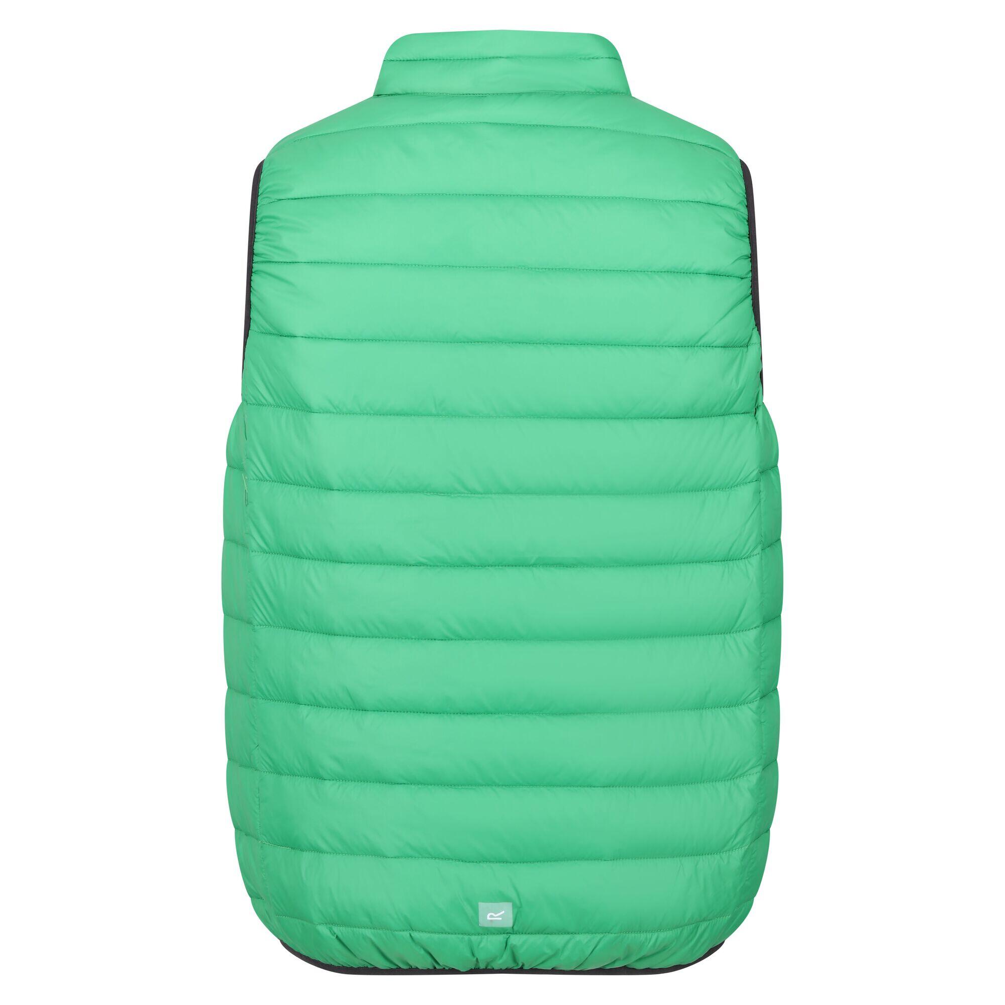 Mens Marizion Quilted Gilet (Field Green/Jasmine Green) 2/5