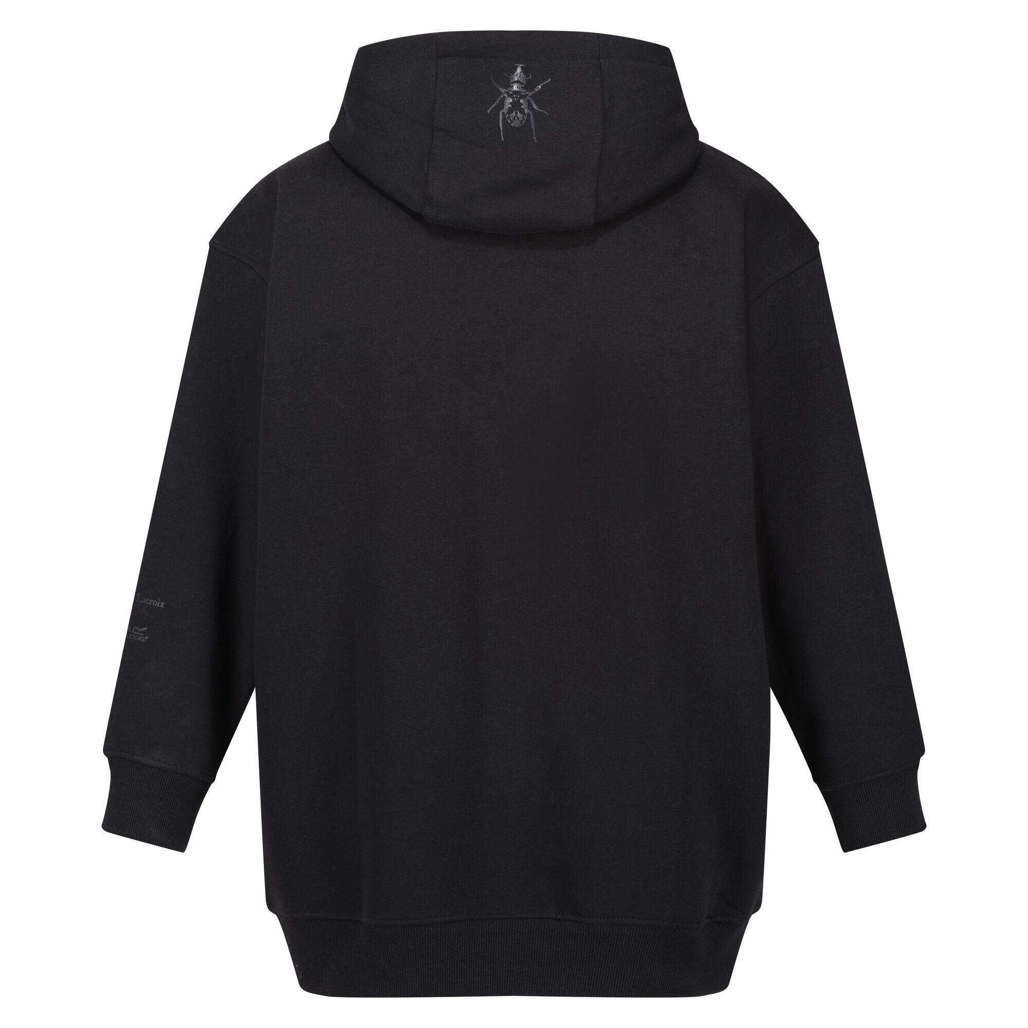 Mens Christian Lacroix Miramas Hoodie (Black) 2/4