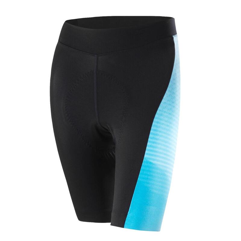 Fietsbroek voor dames kort W Bike Tights Concept XT - Zwart