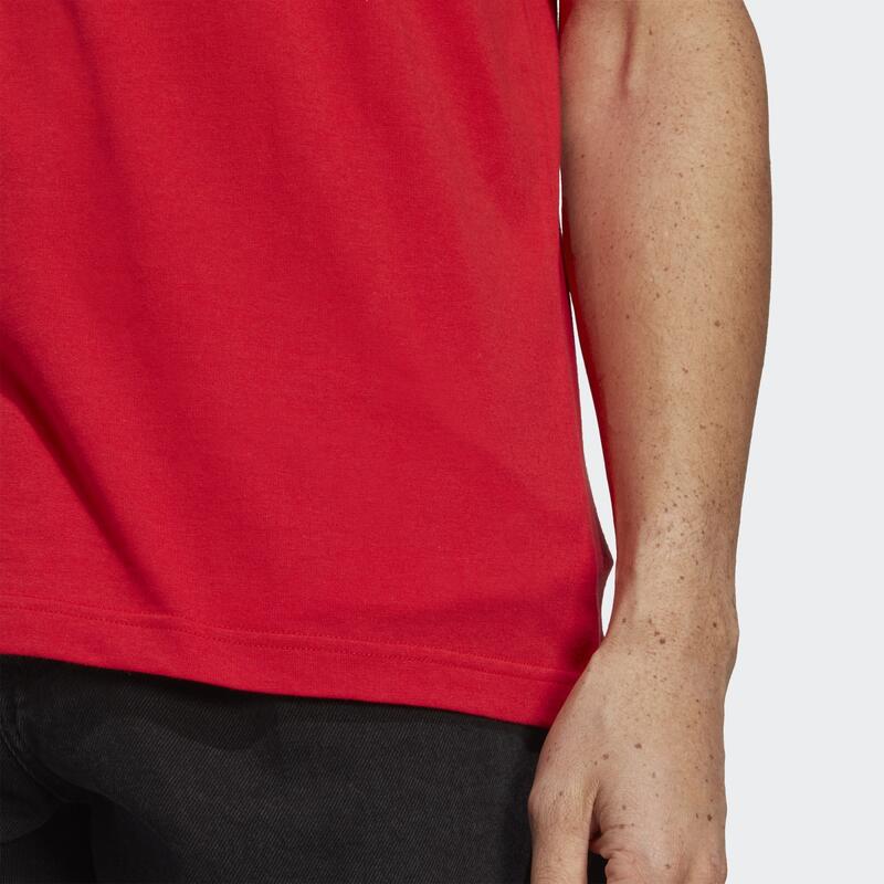 Essentials Single Jersey Linear Embroidered Logo Tee