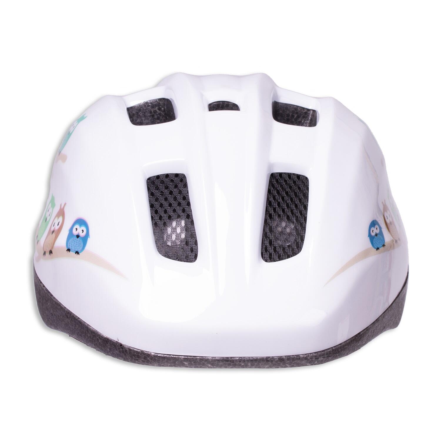Kask rowerowy dziecięcy Sówki Profex regulowany 2/4