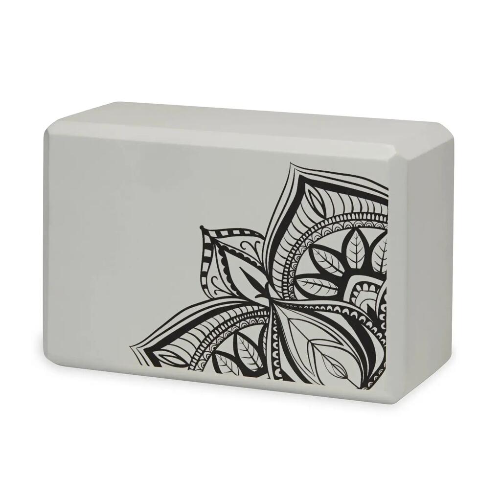 Gaiam Printed Yoga Block - Dovetail Point