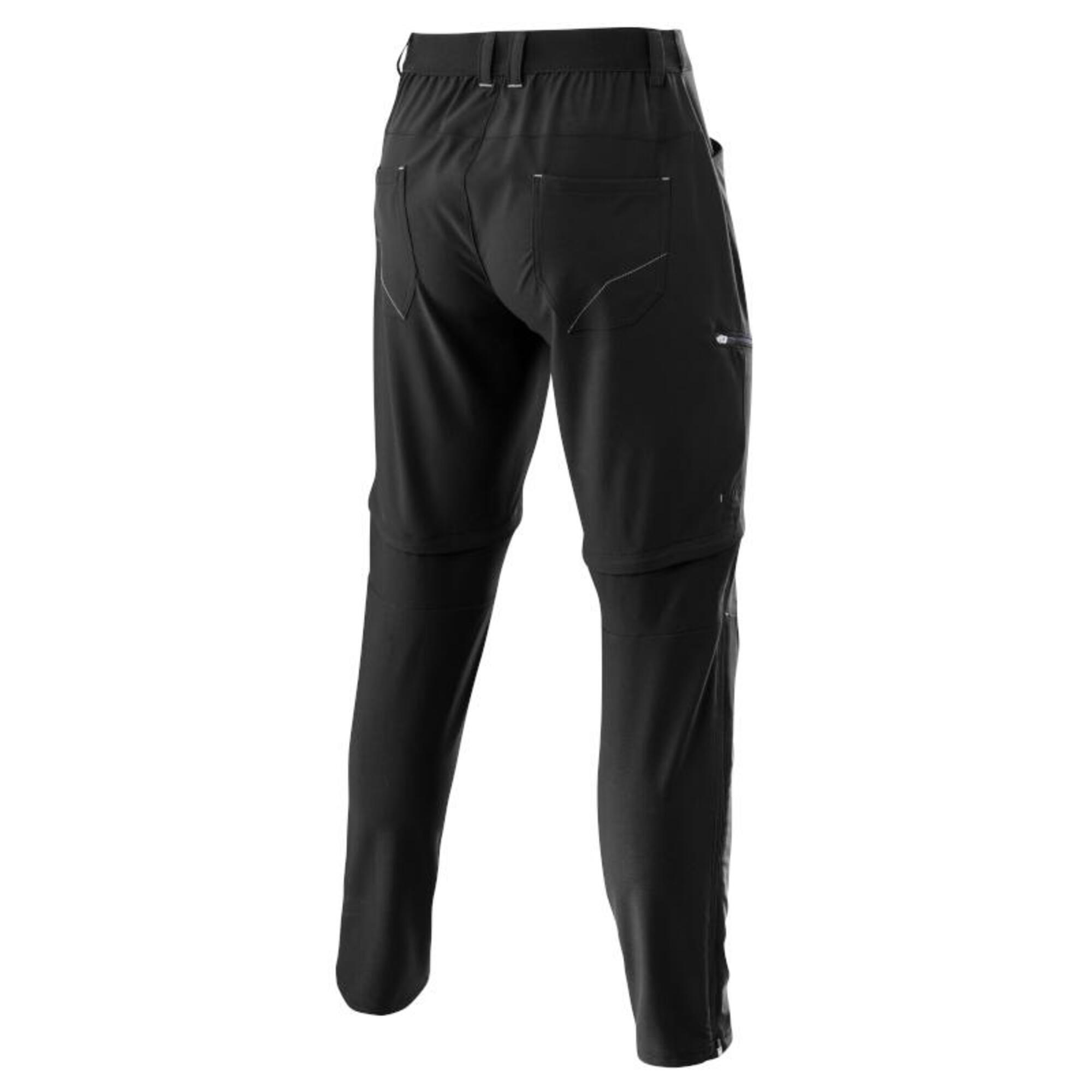 Outdoorbroek voor heren M T-Zip Tapered Active Stretch Light - Zwart