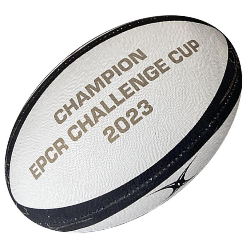 Gilbert Balón de rugby RCT ganador Challenge Cup 23