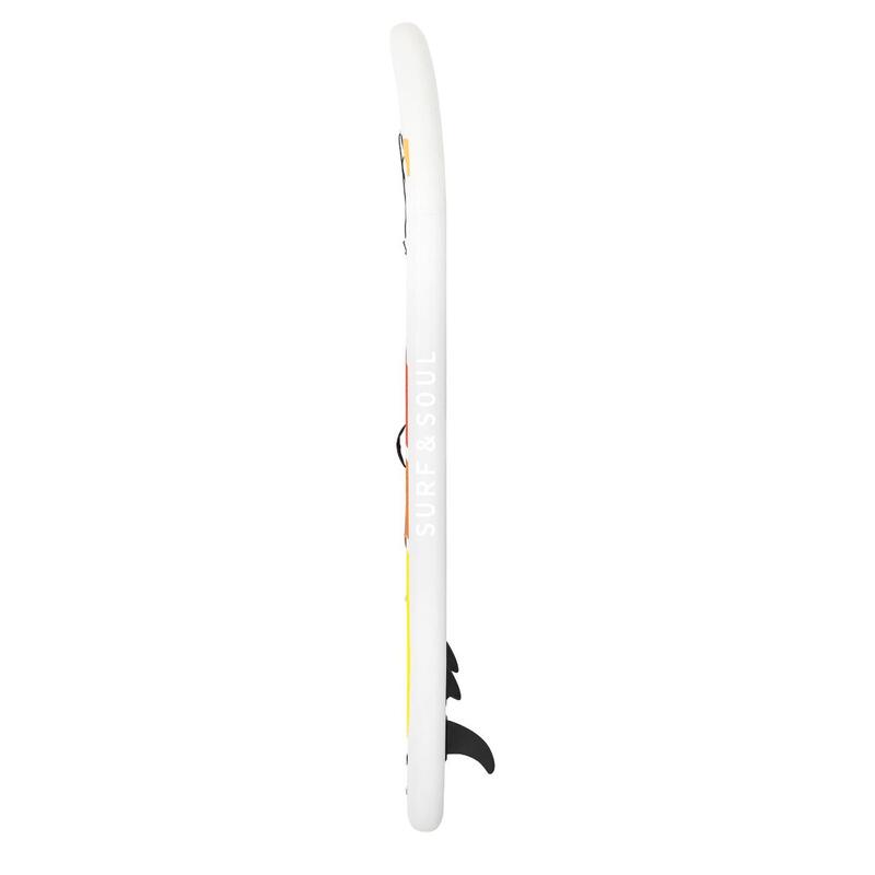 SEB SUP 10,6 Grigio - Arancione Neon / Sup Board Gonfiabile - tavola SUP