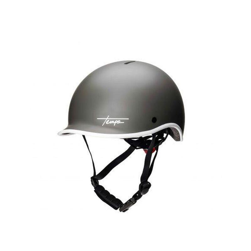 Casco da bici urbano Jet Tempo Grigio opaco