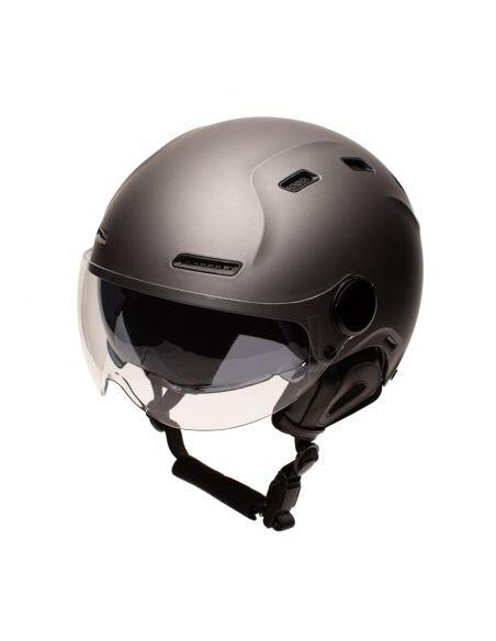 Kask rowerowy miejski dla dorosłych Jet Cadence z wizjerem
