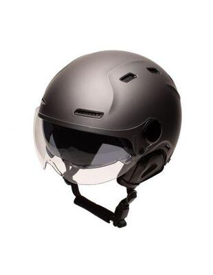 Casco da bici urbano Jet Cadence Red con visiera