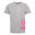 SEB Tee Grey - Neon Pink