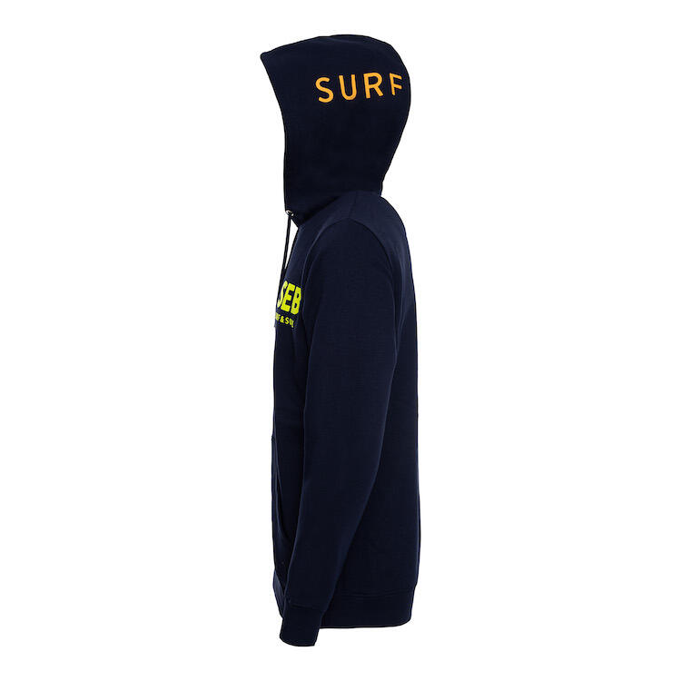 SEB Hoodie Navy - Neon Yellow / Hooded sweater - Heren - Blauw - Hoody