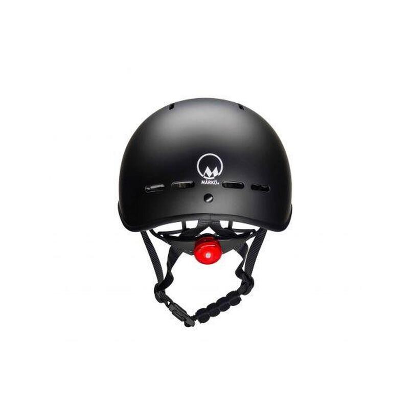 Casco da bici urbano Jet Tempo Nero opaco